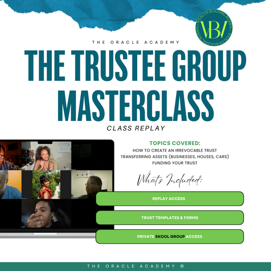The Trustee Group Masterclass